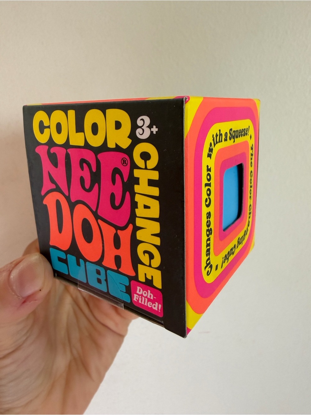 Schylling NeeDoh Color Change Cube